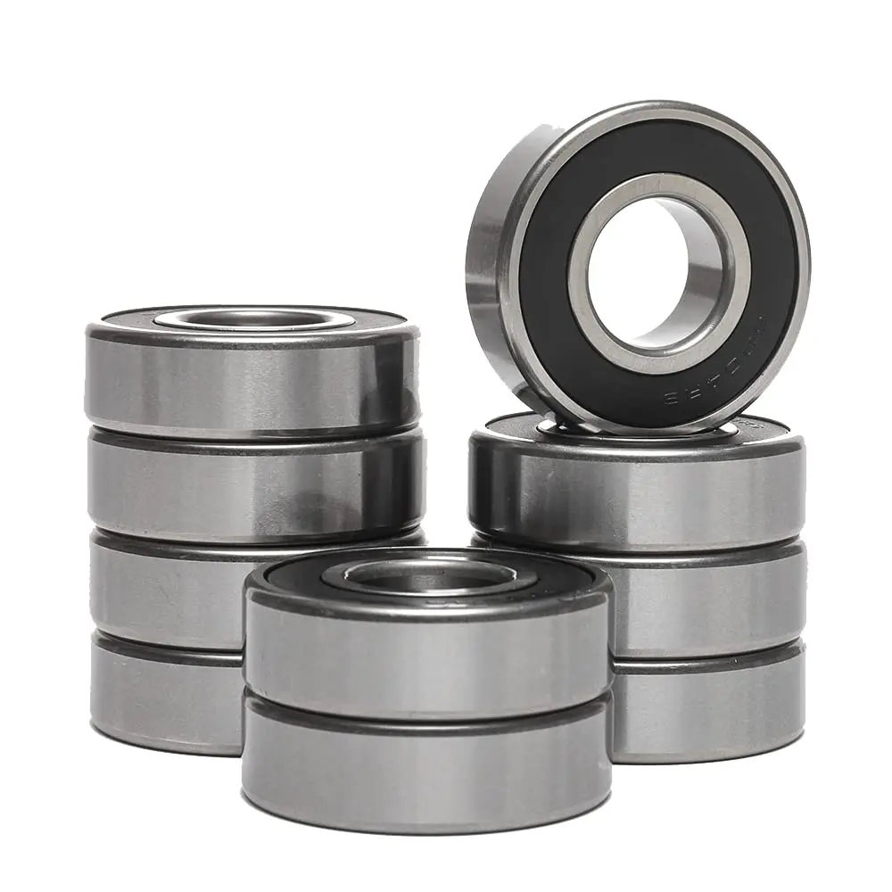 6204-2RS Double Rubber Sealed Deep Groove Ball Bearings 20x47x14mm, Deep Groove Ball Bearing ABCE-3 Pre-Lubricated