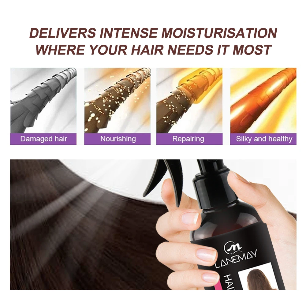New Arrivals Private Label Hair Care Soins De Cheveux Anti Frizzy  Heat Protectant Spray for Hair