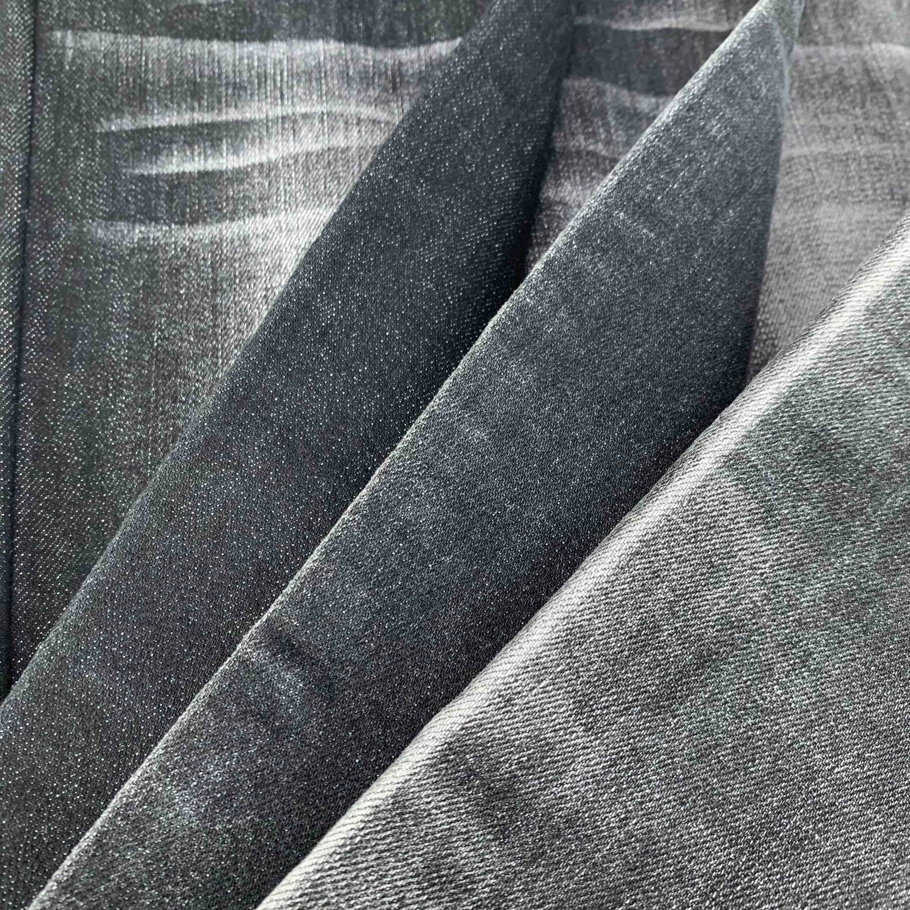 Cheap Price 10 Oz Slub Black Denim Fabric Denim-fabric-pakistan-prices