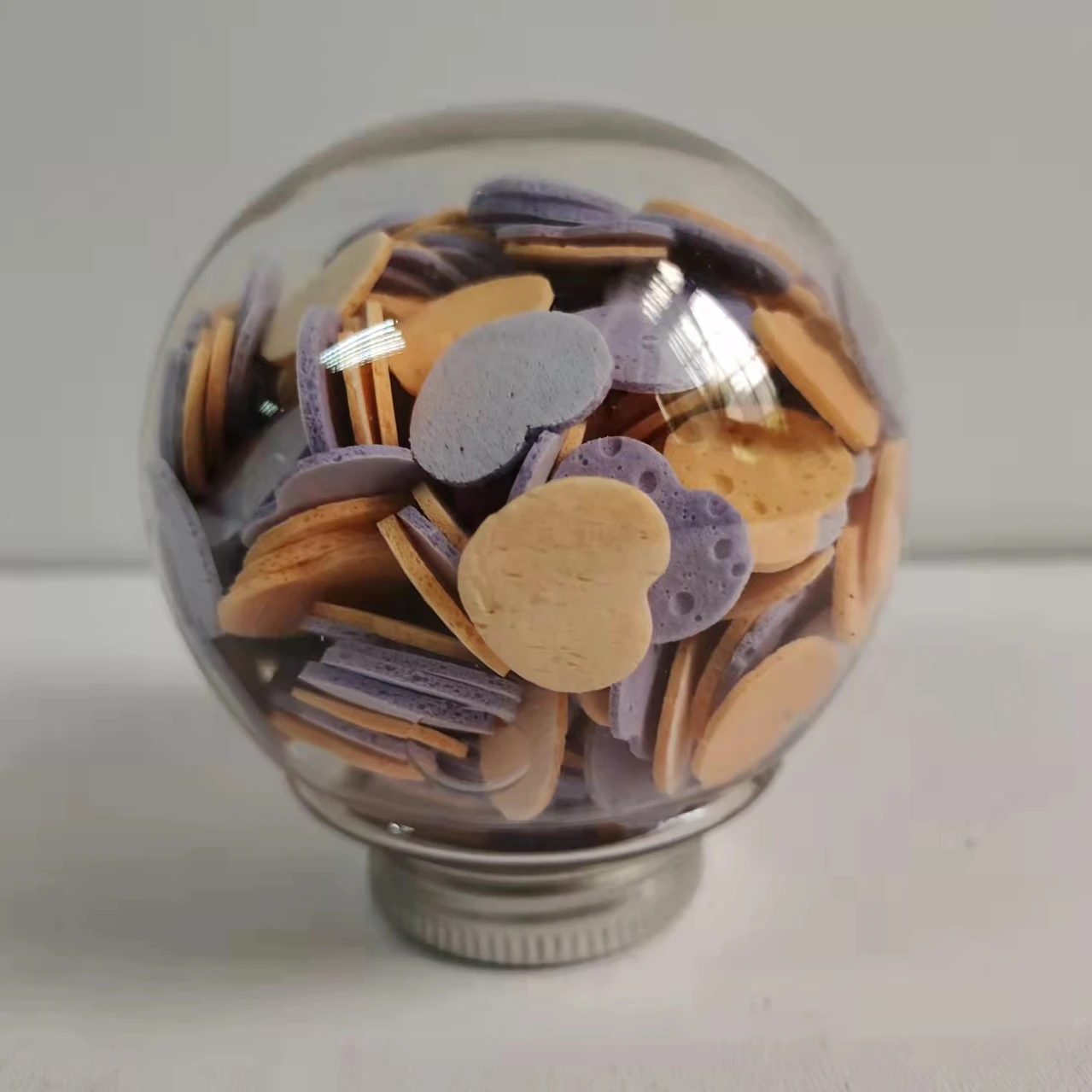 20g Mini Portable Bath Confetti Soap for relaxation