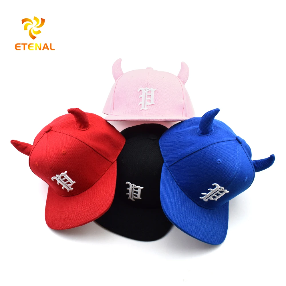 Design custom snap back hat flat bill snapback hats