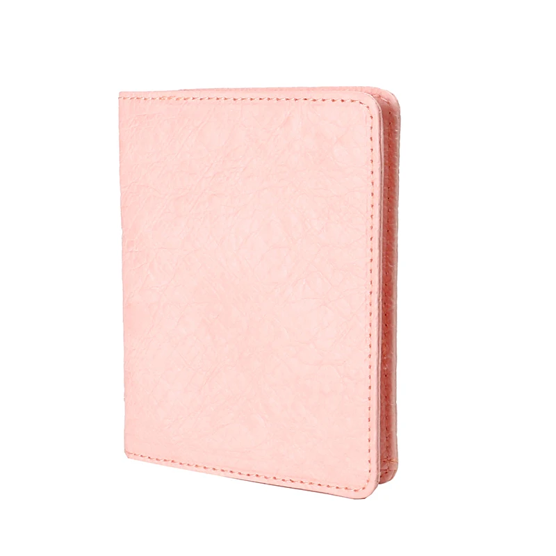 Factory Custom Multipurpose Bank Card Bag  pink Tyvek  Paper Wallet  Waterproof Card Clip Practical Wallet