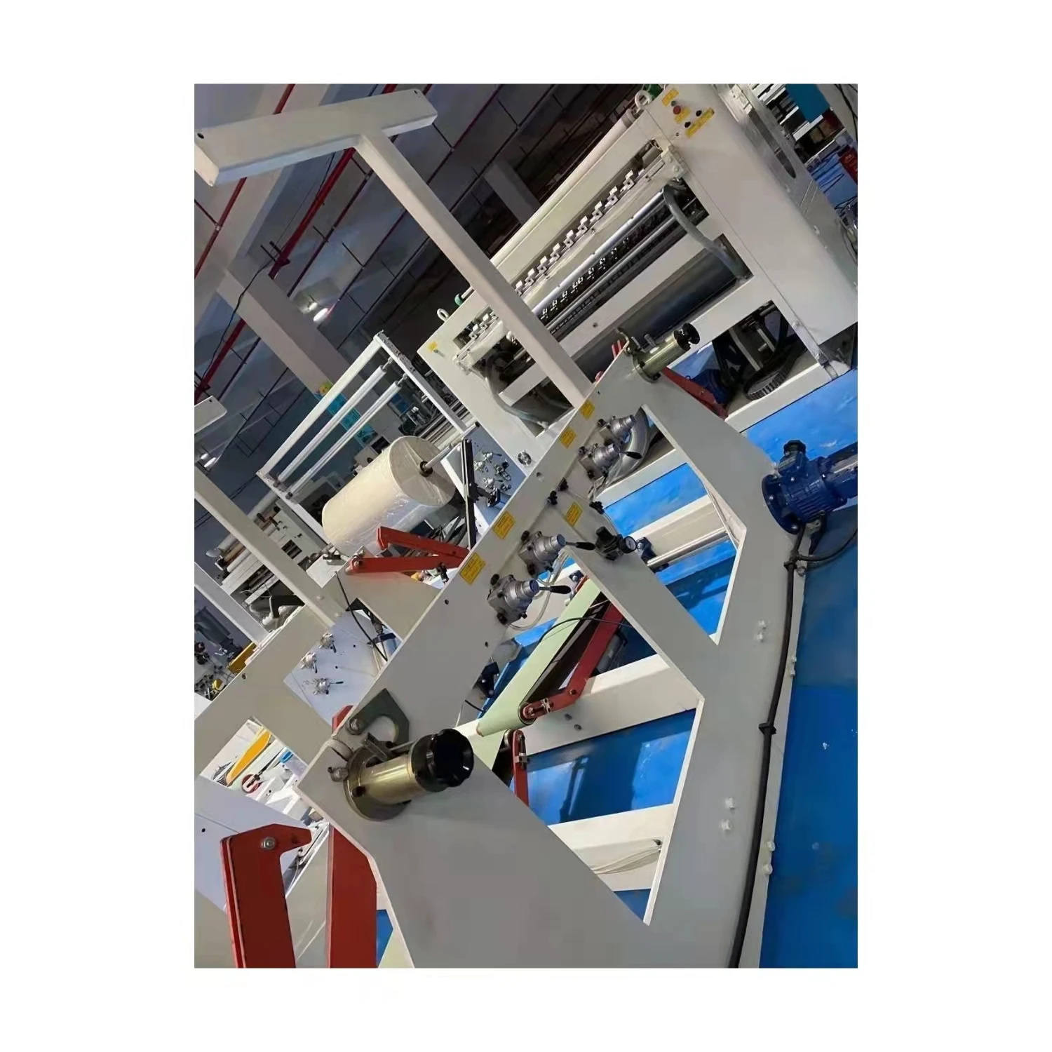 2023 Fully automatic toilet tissue paper roll kitchen towel production line in China
