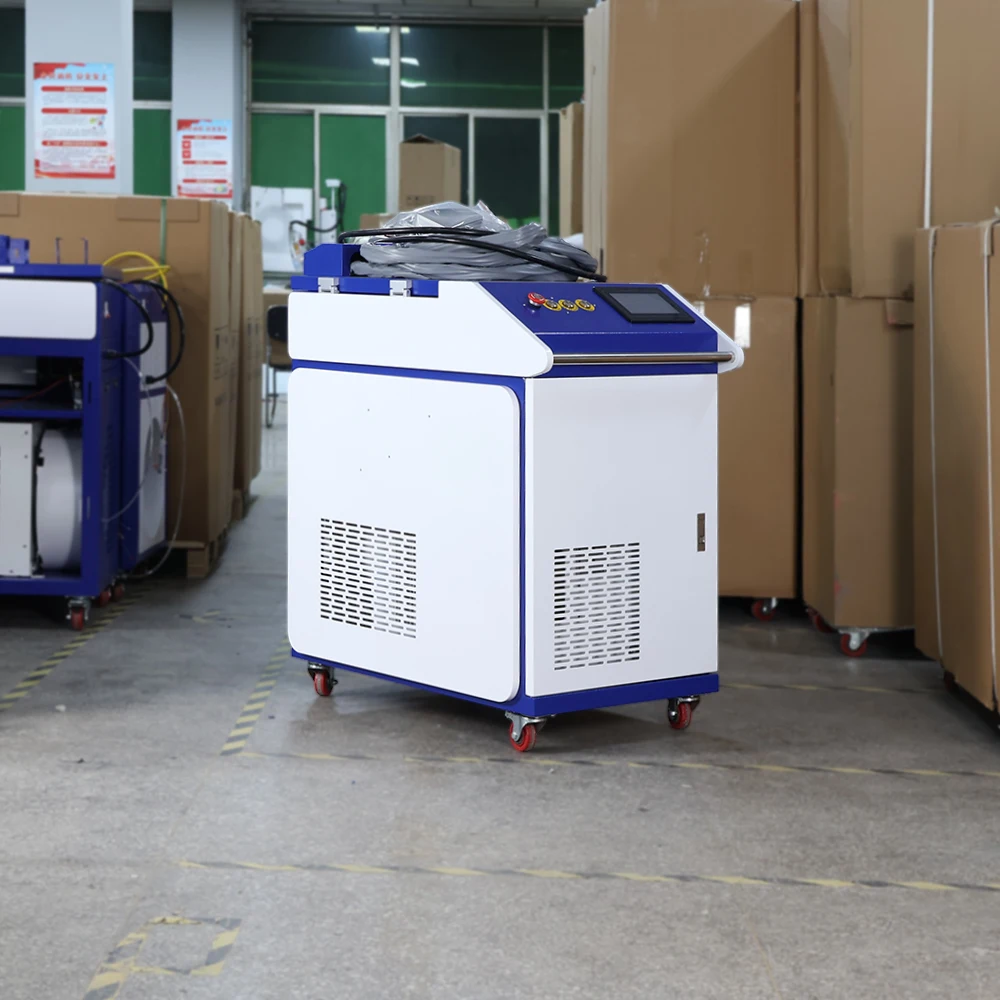 Portable Fiber Laser Rust Removal Cleaning Machine Metal 1000w 1500w 2000w 3000w
