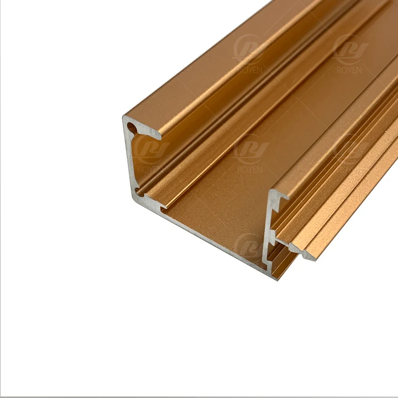 In stock Aluminum profiles drawer pull G shape handle kitchen cabinet handle