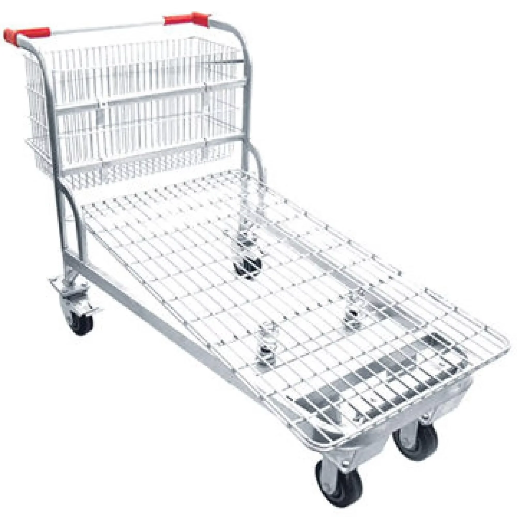 Supermarket Warehouse Trolley Industrial Trolleys Warehouse Carts With Brakes Wheels
