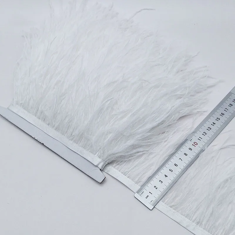 High Quality Feathers Trims Ostrich Ostrich Trim Real Feather Soft And Fluffy Costumes Decoration