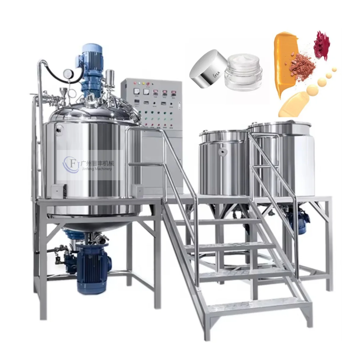 Hot Sales Large Capacity Tank Liquid Wash Detergent Shampoo Soap Making Machine Cosmetic Chemical Raw Material Mixer