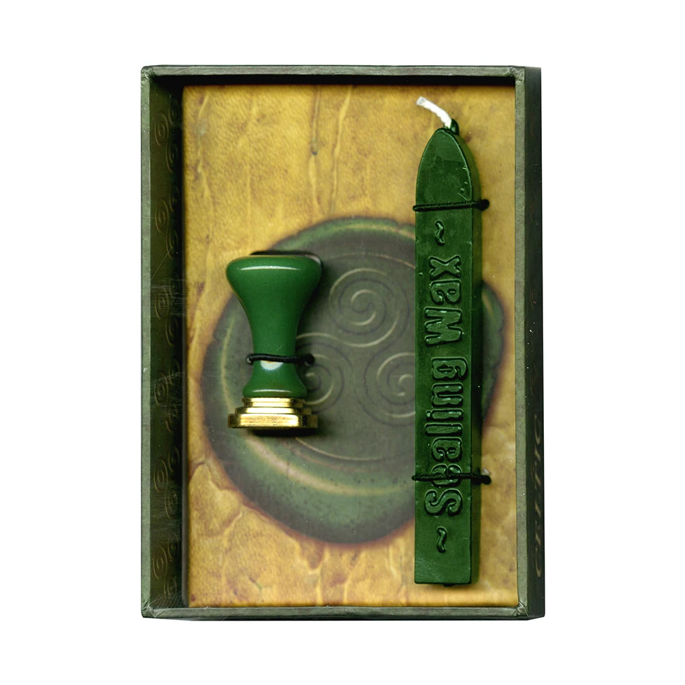 Italian Hot Selling Branded Divination Calligraphy Accessories Magic Seal Kits With Natural Wax Stick