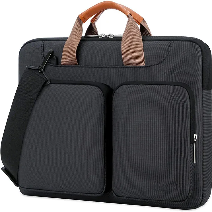 Lacdo 360 Protective Laptop Shoulder Bag Sleeve Case For 13 Inch New Macbook Laptop Bags & Covers