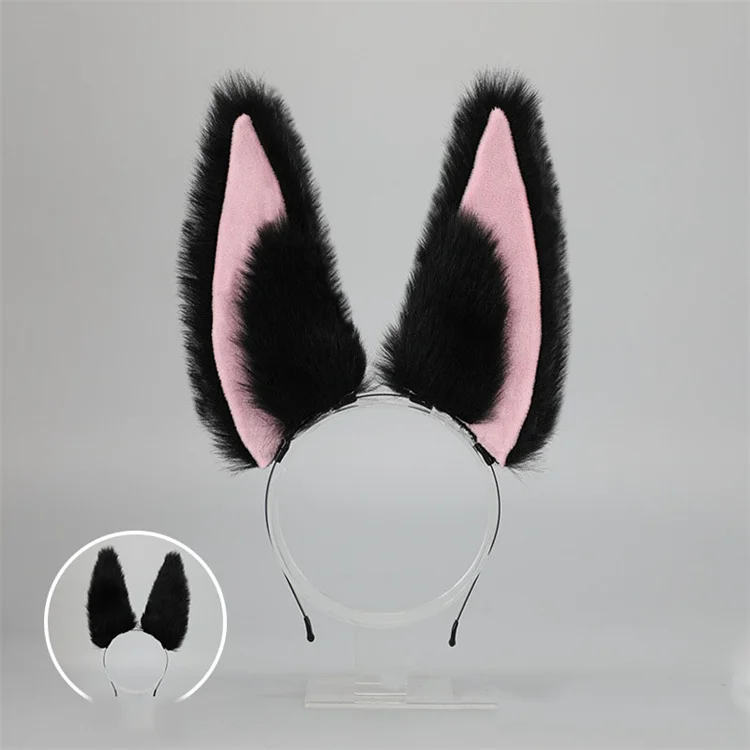 Cosplay Animal Ears Headband Sexy Black Ears Anime Headband