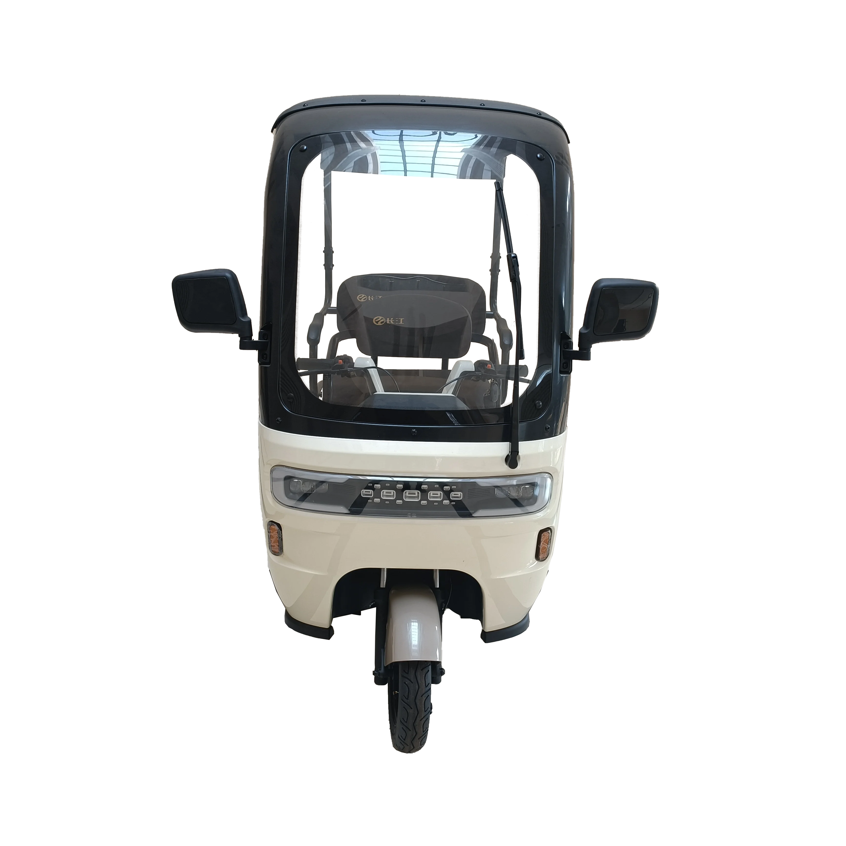 Passenger Leisure Adult Motorcycle Three Wheel Electric Scooter With Roof Scooters