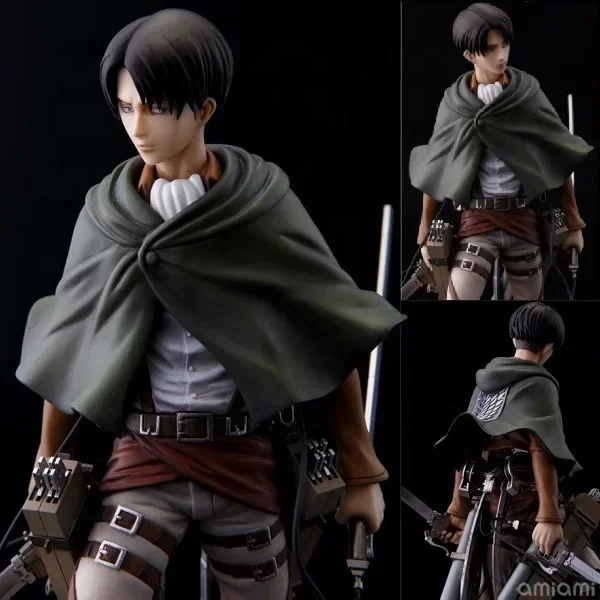 Newest Anime Shingeki No Kyojin Attack On Ti-tan Rivaille Ackerman Pvc Action Figure Collectible Model Toys Doll Gift