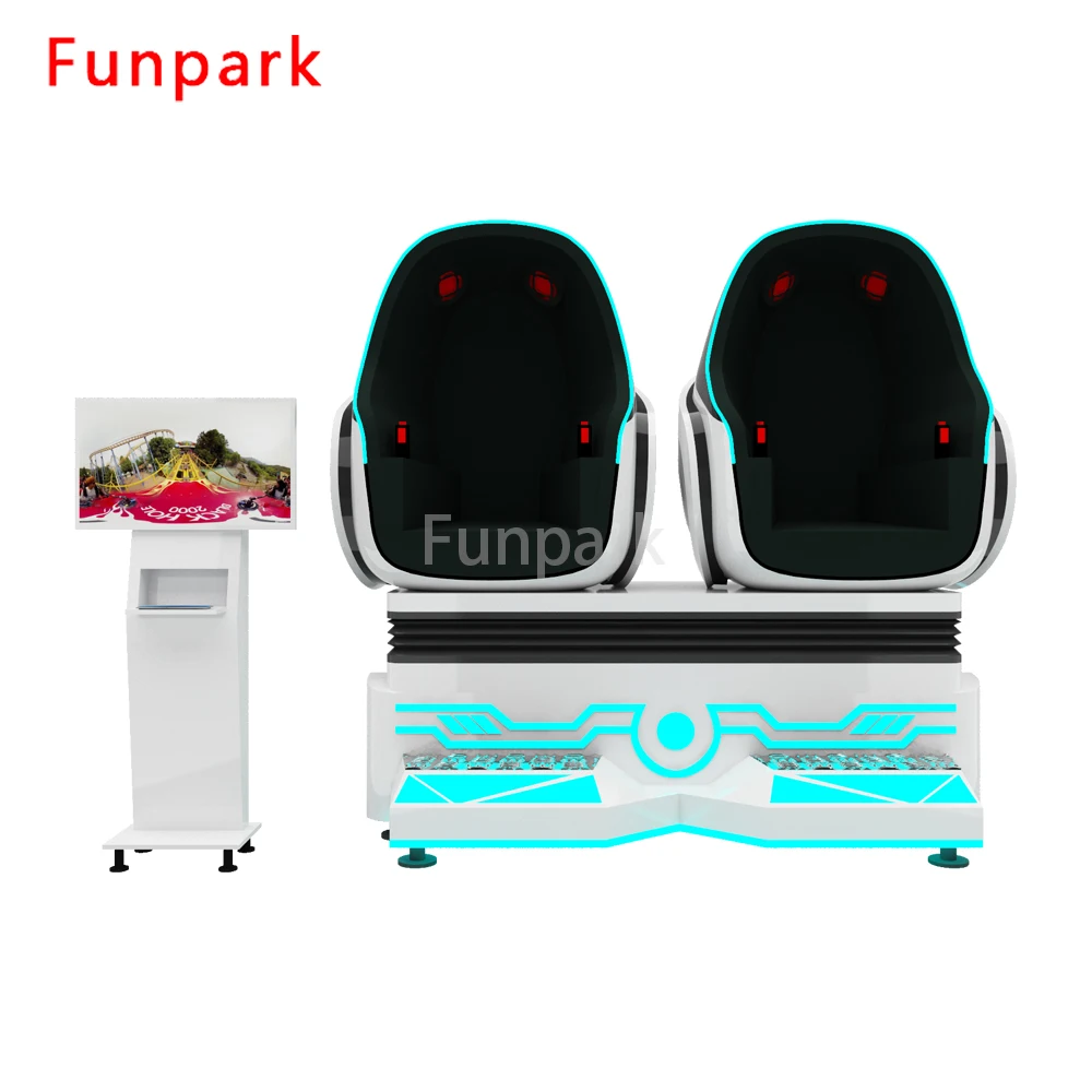 Funpark 9D VR Cinema Egg Chair Virtual Reality Equipment for Amusement Park Interactive VR Entertainment