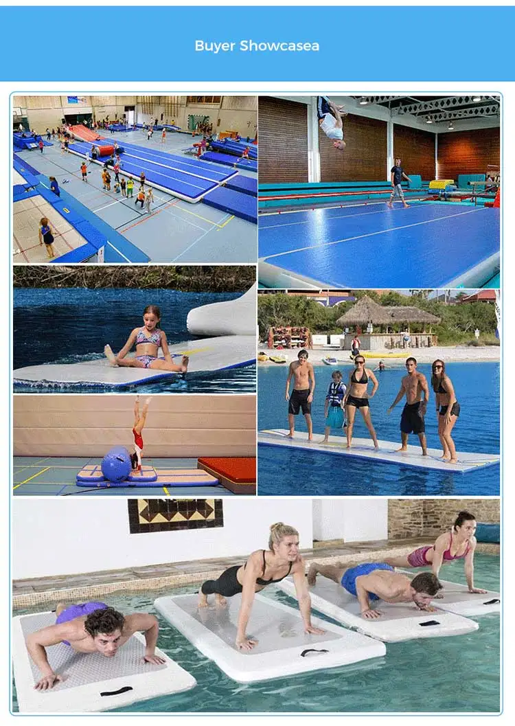 Gymnastics Mat Manufacturers Yoga Dance Inflatable Brushed Gymnastics Mat