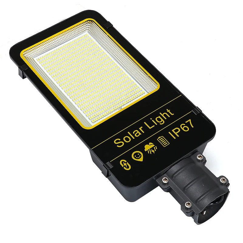 Lightsincere Высокий люмен Солнечный светодиодный уличный фонарь с раздельные панели 50 80 100 120 150 200 300 Вт наружных уличных фонарей работающих на солнечных батареях