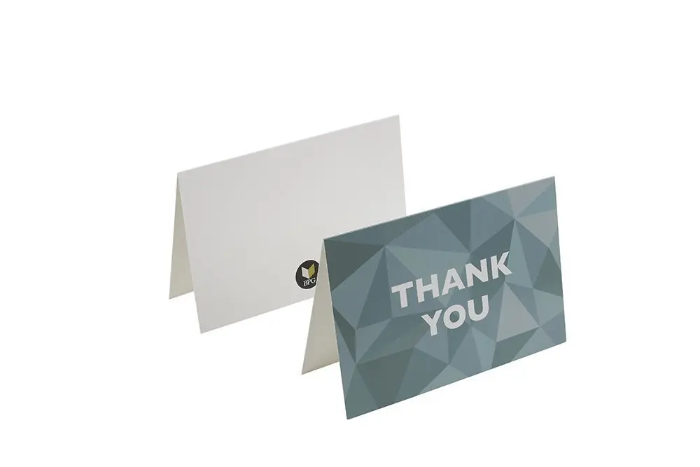 Pack of 48 /24 /12 Greeting Cards Thank you Card Set with Envelope Included Gift Packaging two fold greeting Cards