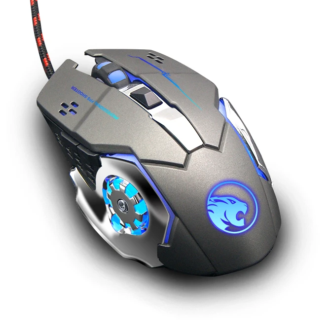 Newest design Mute Free sample rgb mouse mouse