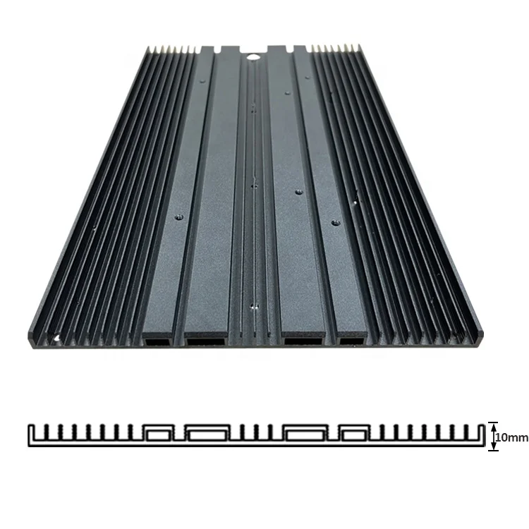 Custom Aluminum Profile LED Grow lighting Heat Sink Large Aluminum heatsink for 120W 240W grow light