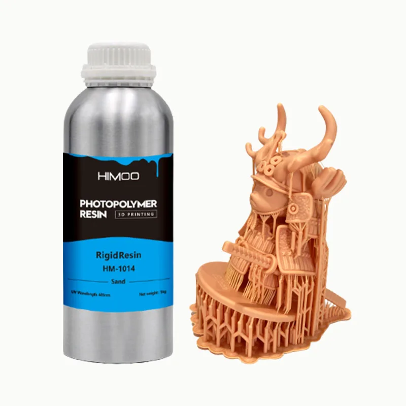 3D High resolution 405nm UV Standard rigid Resin 3D Printer Printing Material LCD photopolymer Liquid Uv 3d Printer Resin