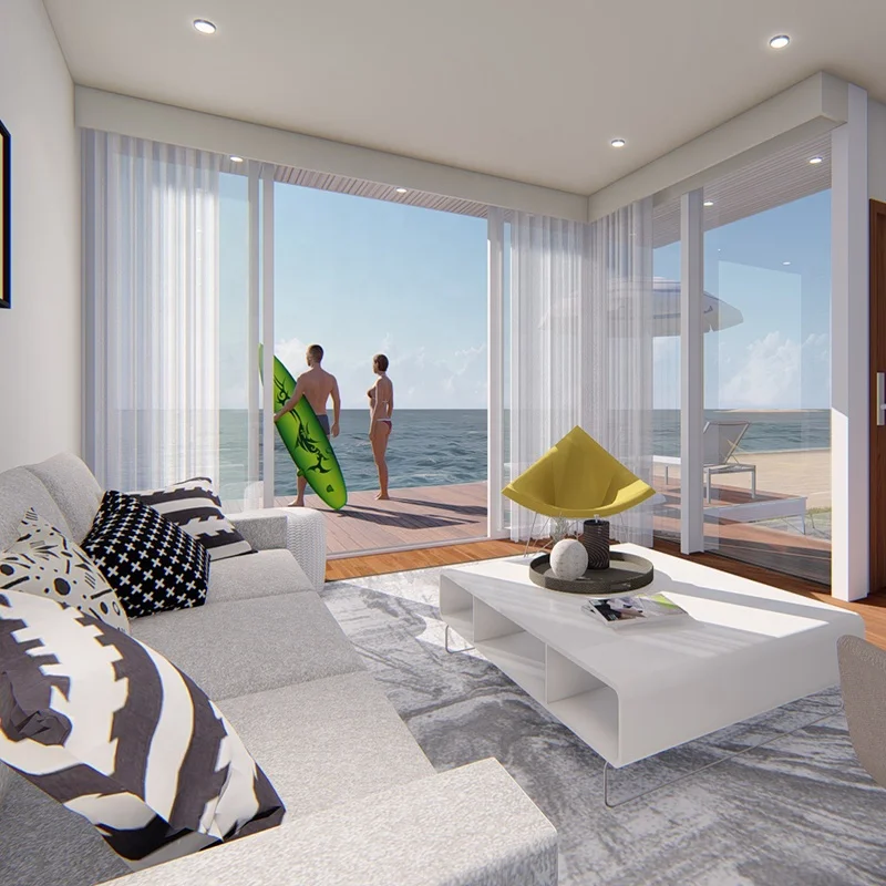 Hot container house supplier light steel villa prefab houses shipping container container home toefl a casa prefab house