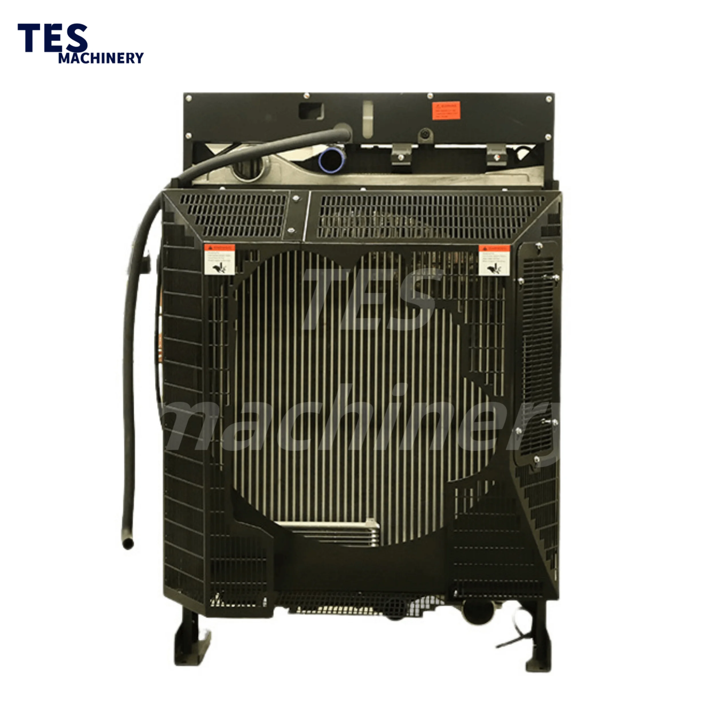 Customized industrial hydraulic oil cooler aluminum fin plate heat exchanger for Diesel generator set Cooling tank Radiator