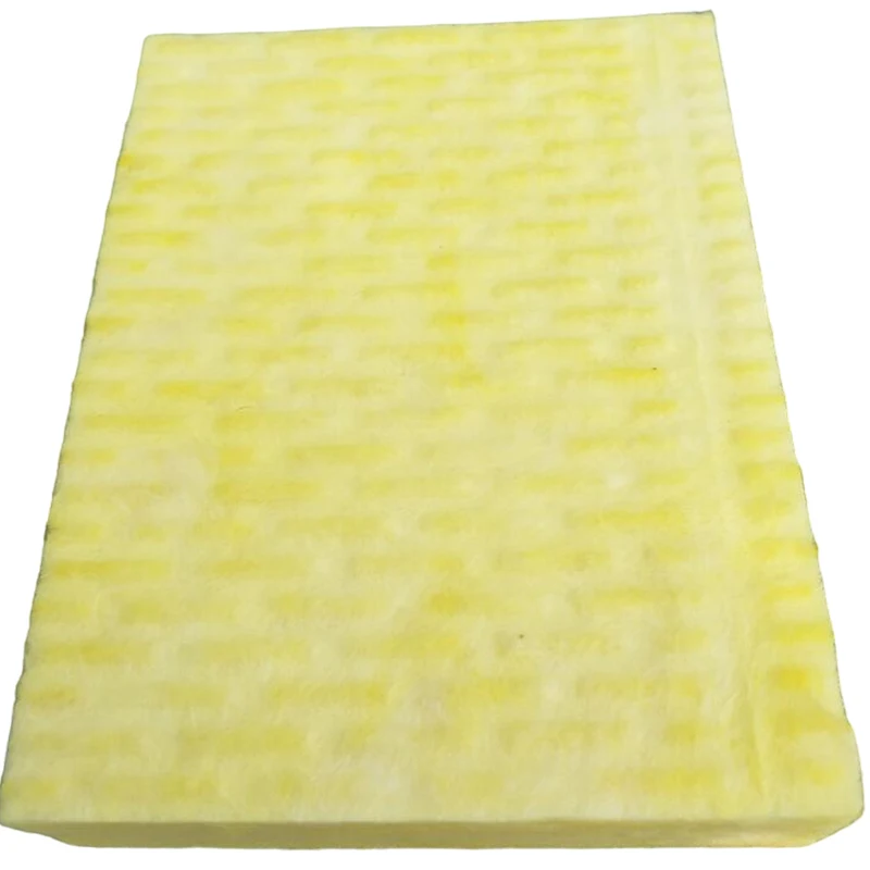 High quality glass wool board density 70 kg /m3 100 kg m3 insulating rock wool