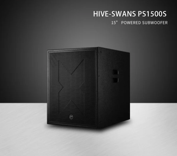 Bandpass 15 inch outdoor pro audio speaker subwoofer portable PA passive speaker