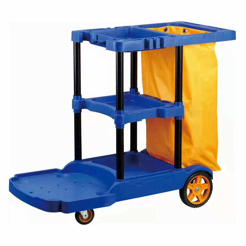 Hotel Restaurant Airport Multi purpose Cleaning Cart Commercial premises cleaning property management miscellaneous trolley