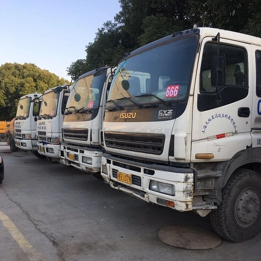  Б/у автобетономешалка Isuzu Cyz с 6 цилиндрами/автобетономешалка Hino Nissan Fuso 8m3 10m3