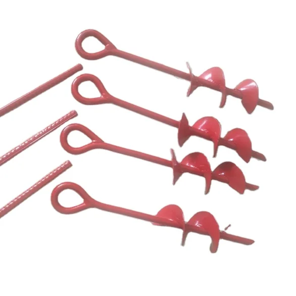 
Ground screw earth anchor 