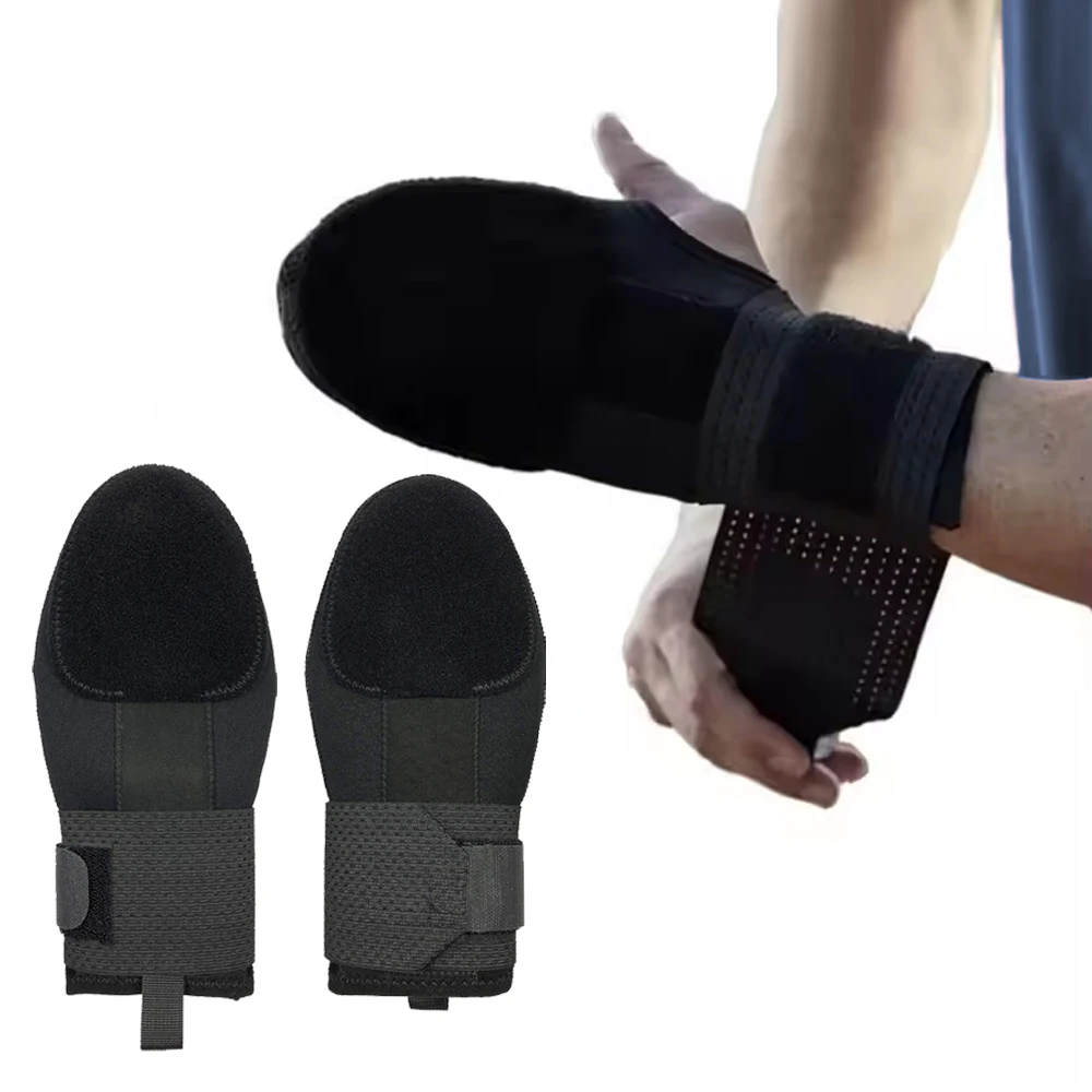 Sliding left and right hand design for baseball and softball sliding gloves to protect hands from injuries