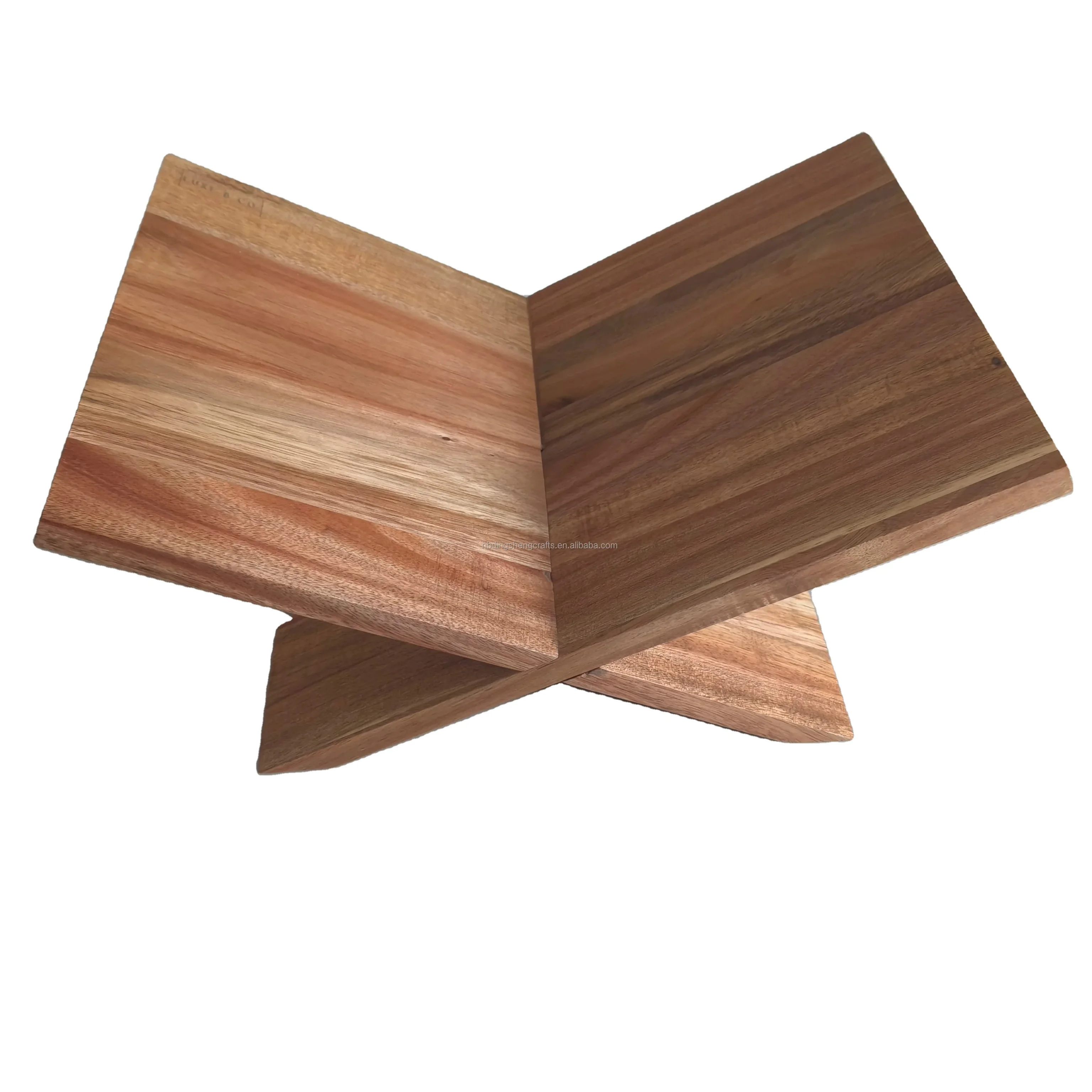 Wood Book Holder Book Stands for Display Reading Textbook Holder Open Book Display Stand for Open and Closed Books, Cookbook, Ma