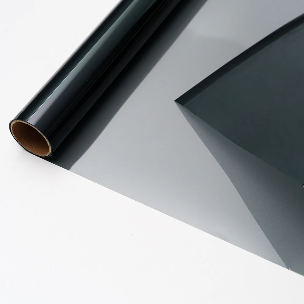 2mil Black Smart Film for Car Window Tint 20%VLT 100%UV Rejection Nano Ceramic Film for Car Window