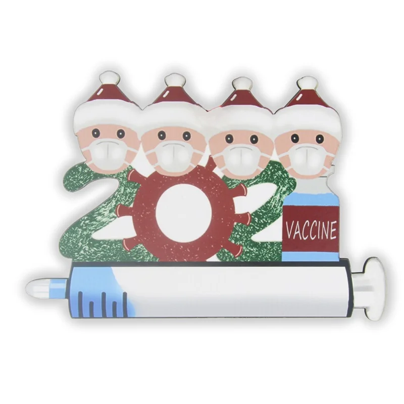  Custom Christmas Interior Refrigerator Decorated With Wooden Crafts Souvenir Fridge