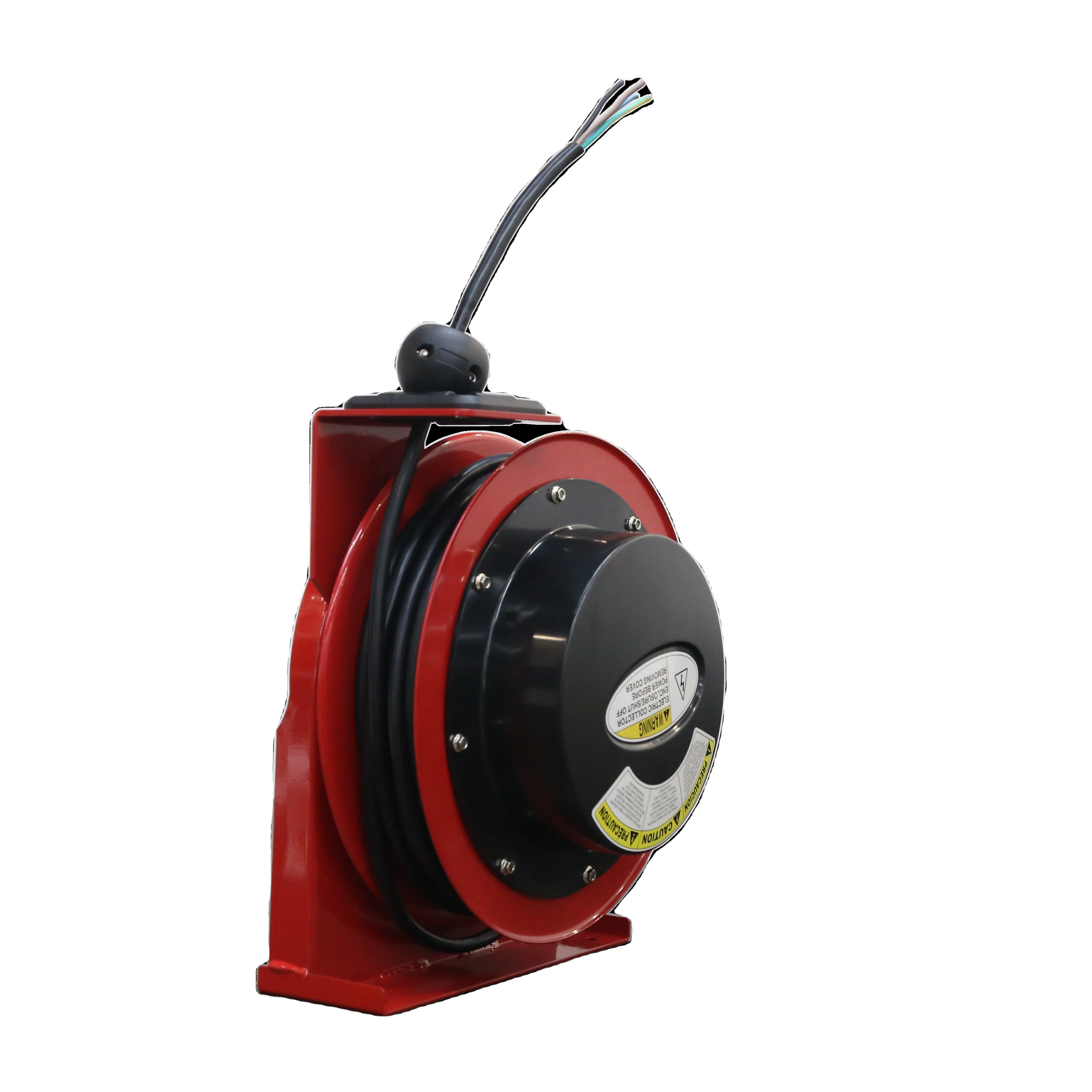 DMECL retractable extension cord reel with 50FT 16/3AWG SJTOW power cord IP42 IP44