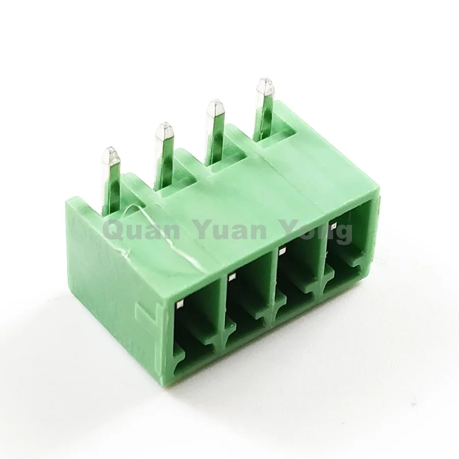 WJ15EDGK/RC350-4P PCB Green Terminal Block 4Pin Pitch 3.5mm 15EDGK/RC Bend Pin