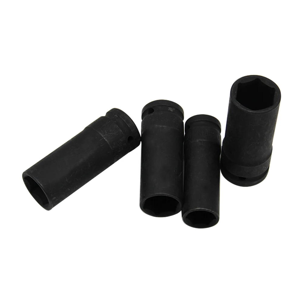 DILGOD 1/2 Inch 6 Point 78mm Length Standard Metric Deep Impact Socket Set Car Repair Tools