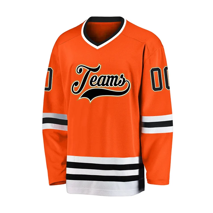 Youth Custom Design Ice Hockey Jersey Men Varsity Club Team Sublimation Printed Hockey Shirts