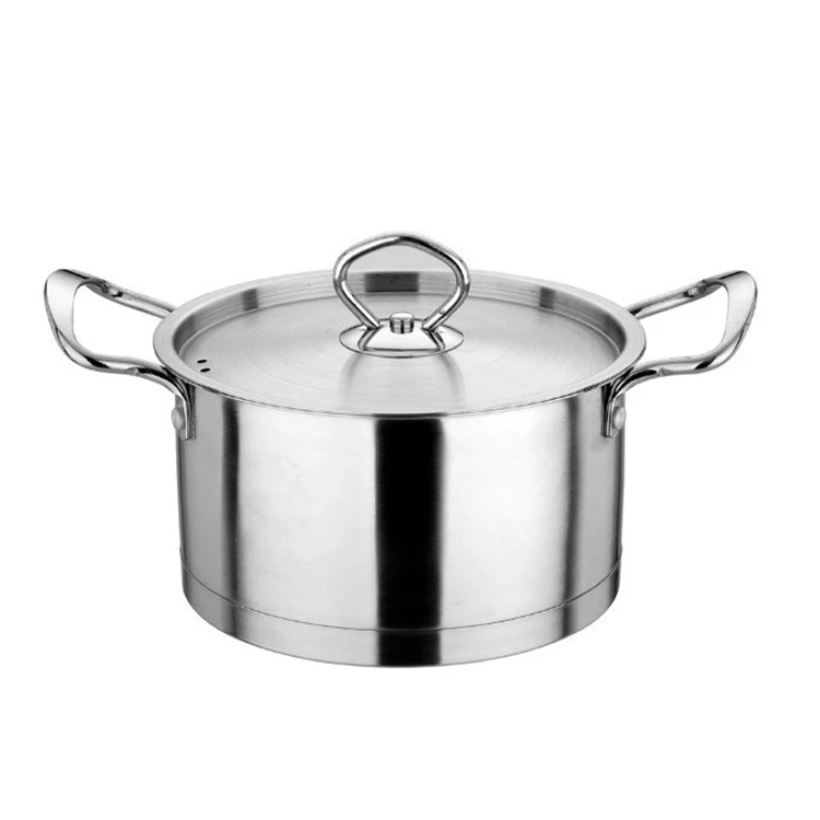 
6 colors stainless steel kitchen cookware set casseroles soup pot multi sizes cooking pot stockpots set for kitchen restaurant 