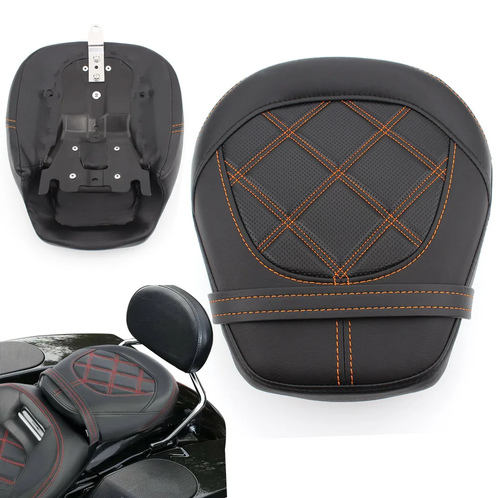 Мотоциклетное ПАССАЖИРСКОЕ СИДЕНЬЕ ДЛЯ Harley Touring Electra Glide Road King CVO Street 09-20 задняя подушка Pillion
