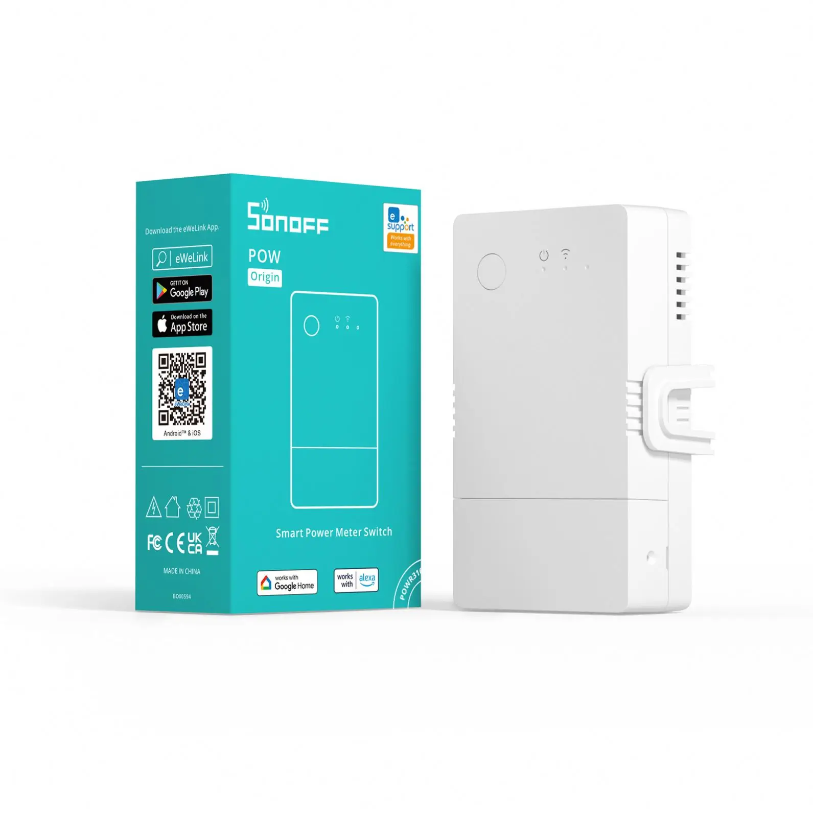 SONOFF POW Origin 16A Smart Power Meter Switch power consumption wifi switch