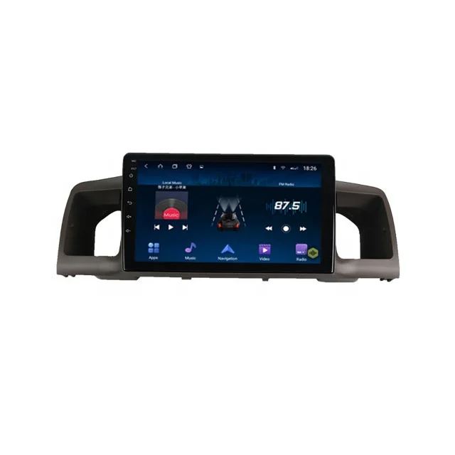 Full touch screen android  multimedia system ts8 video radio quad core stereo car navigation GPS player For Toyota Corolla