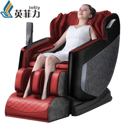 New Trend Zero Gravity Electric Full Body Chair Shiatsu Foot 3D Thai Fixed Point Relaxing Massage Chair