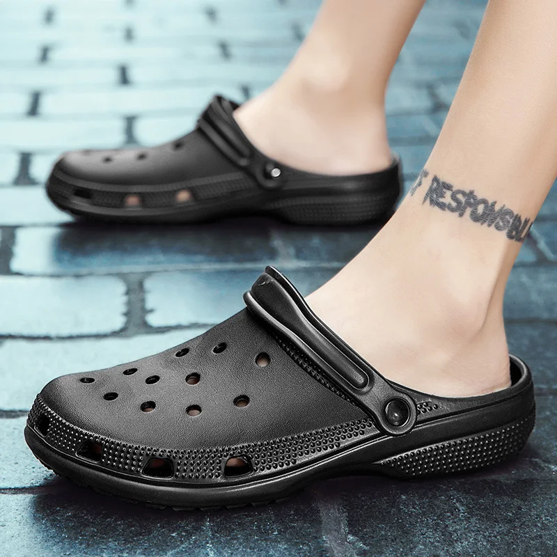 HN0640 дизайнерские сандалии-сабо для сада; Разноцветные детские белые сабо; Сандалии