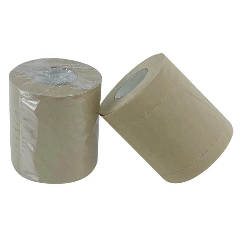Bamboo Toilet Paper Wholesale Manufacturer Cheap Price Unbleached Bathroom Toilet Tissue Paper