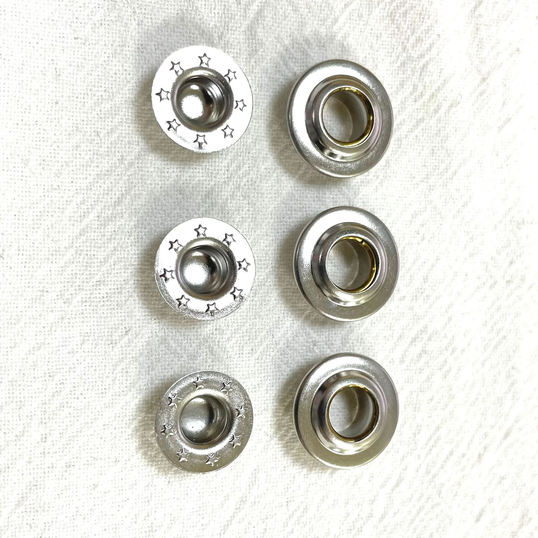 High quality oeko test machine pass snap button custom logo and size button for overcoat