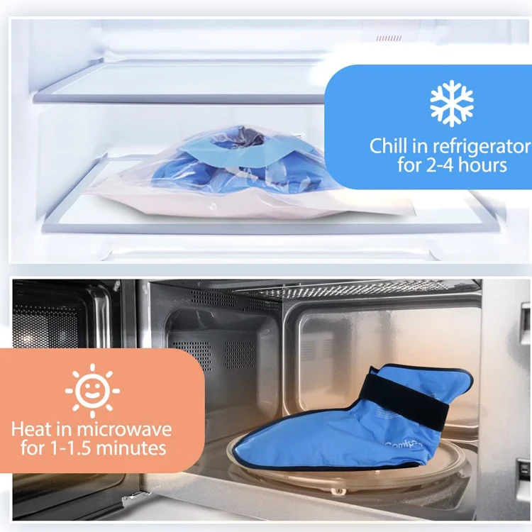 Trending Products 2023 New Arrivals Reusable Gel Hot Cold Pack Forefoot Toe Ice Pack