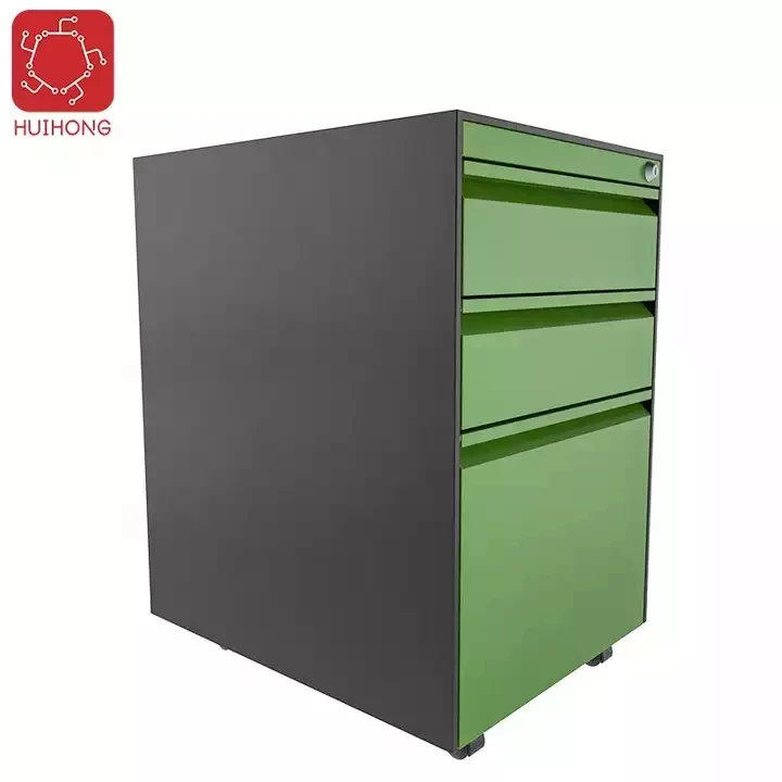 Huihong Office Small Locker Storage Cabinet With Wheels For Home