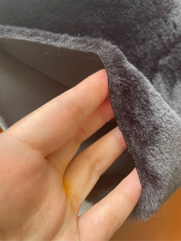 Новинка, современный ультрамягкий короткий Искусственный Кролик, 100% полиэстер, меховая ткань, кроличий мех, fabic